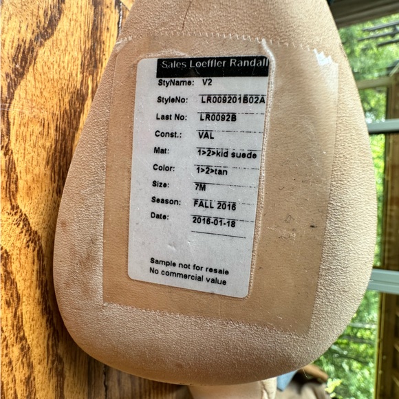 Loeffler Randall booties size 7 Tan Beige BRAND NEW - Picture 3 of 3